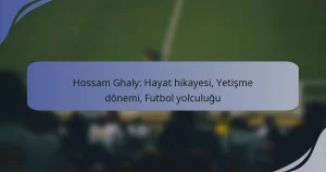 Hossam Ghaly: Hayat hikayesi, Yetişme dönemi, Futbol yolculuğu